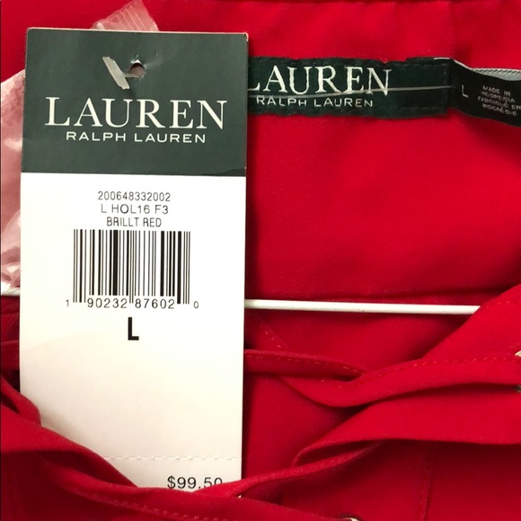 Ralph Lauren women’s lace crêpe tunic blouse - Picture 4 of 5